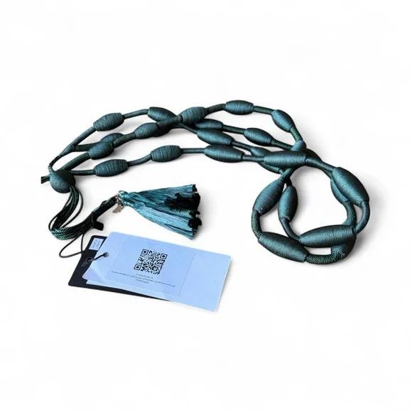 MaxMara Weekend Dark Green Layered Necklace - Picture 10 of 11